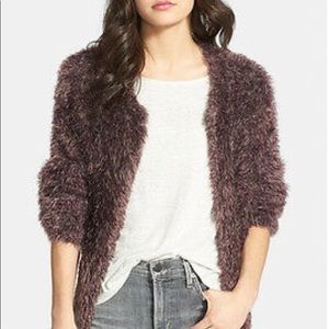Search For Sanity Purple Eyelash Cardigan